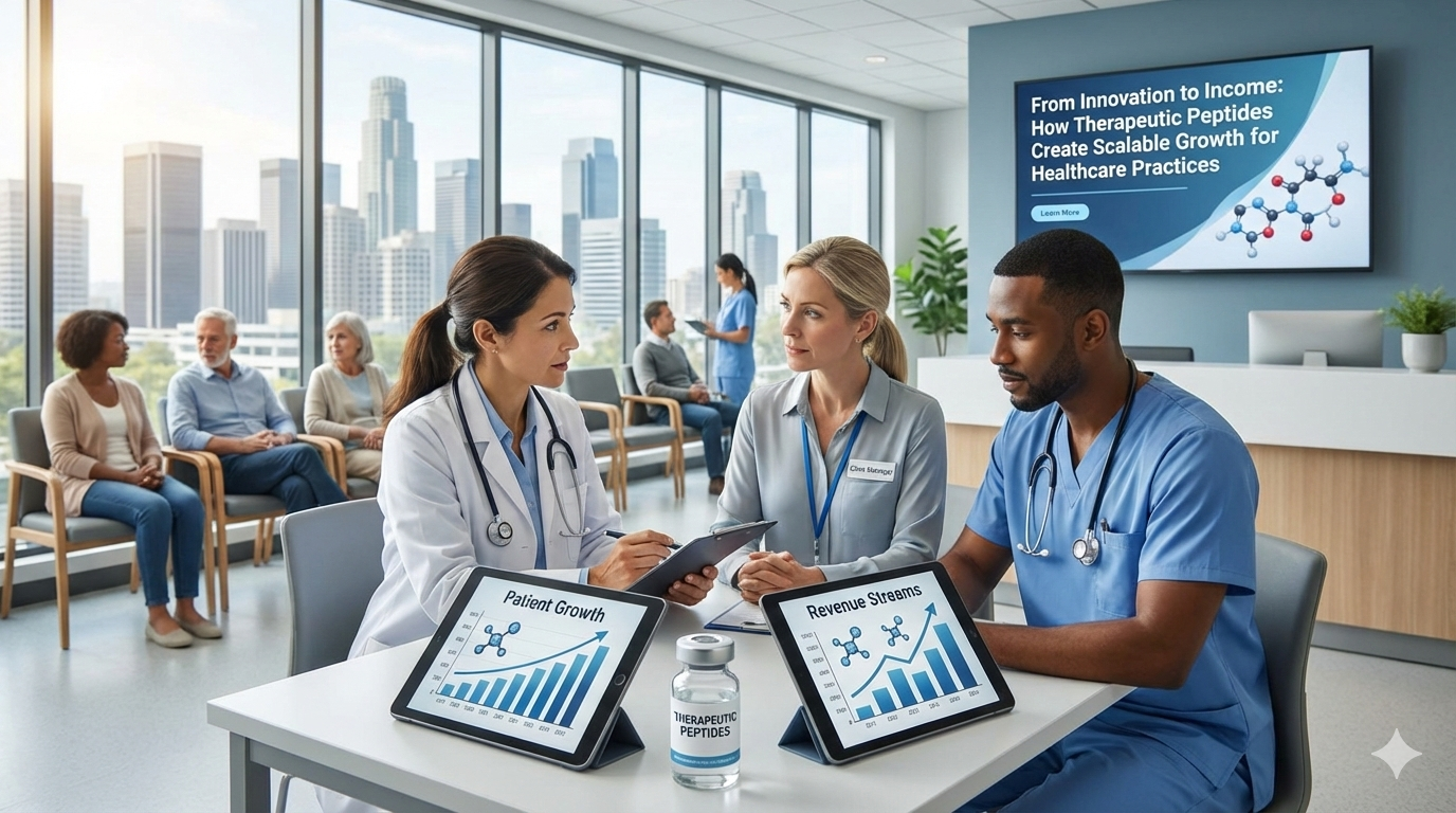 From Innovation to Income: How Therapeutic Peptides Create Scalable Growth for Healthcare Practices